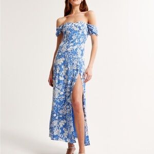 Abercrombie Camille Off The Shoulder Maxi Dress
